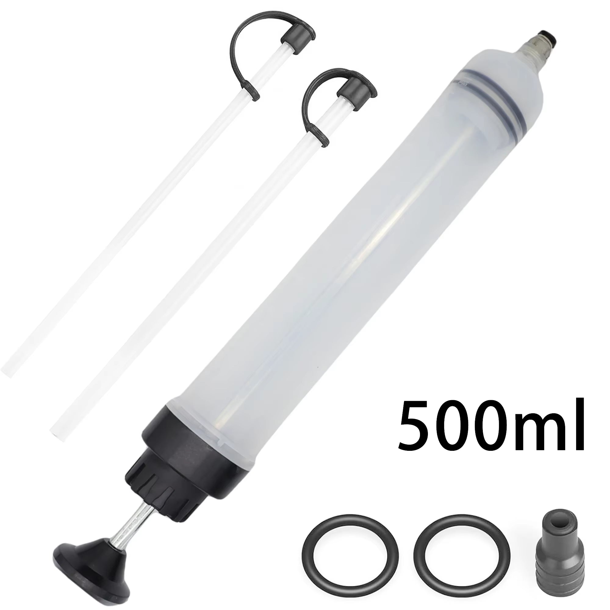 Car Oil Fluid Extractor Brake Fluid Syringe Pump Oil Change Syringe Pump Manual Suction Vacuum Fuel Transfer Hand Pump