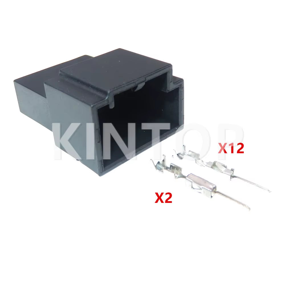 1 Set 14 Pins Car Composite Connectors Auto AC Assembly Wire Cable Socket with Wires 500972726 5Q0972726