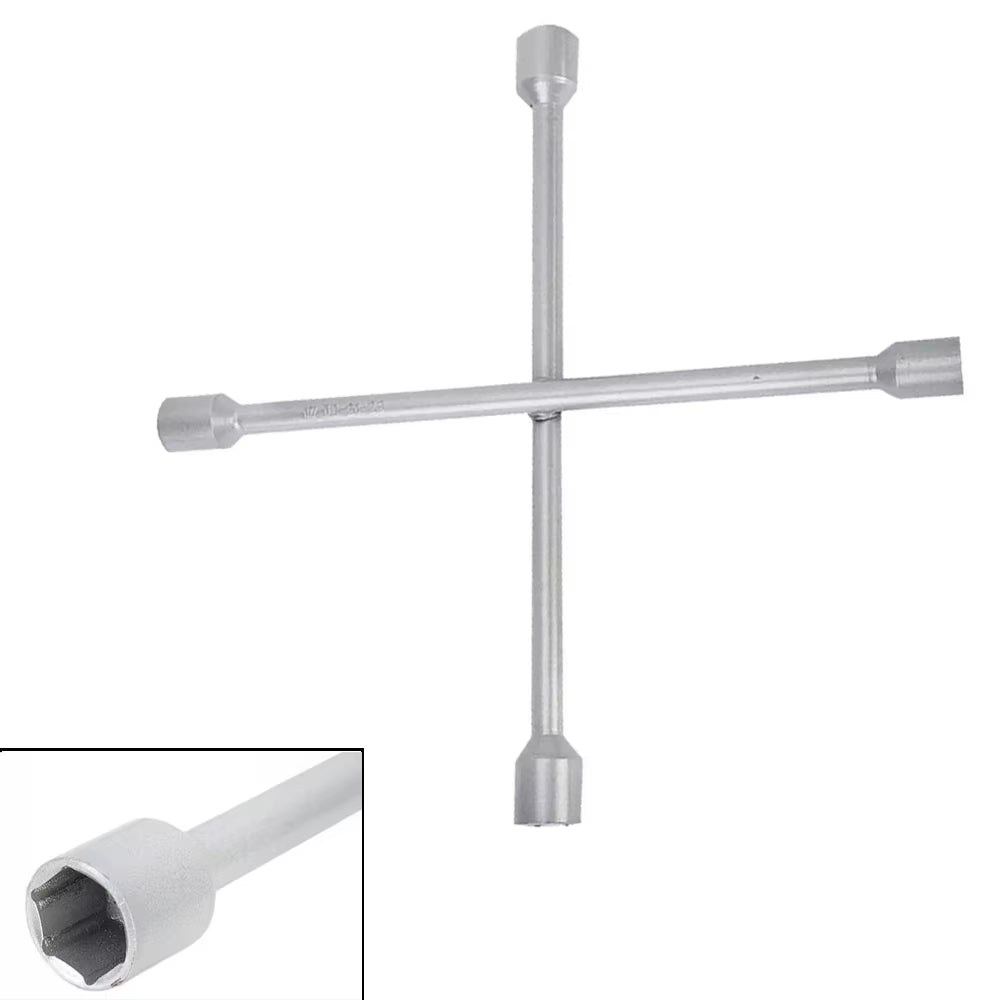 Cross Wrench Car Wheel Repair Tool 17 19 21 23Mm Auto Socket Spanner Adjustable Change Nut Tire Lug Remover Hand Tools