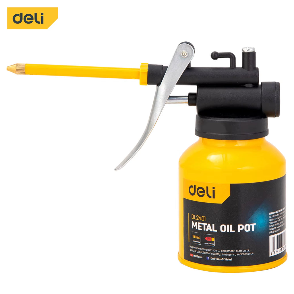 Oil Can Lubrication Metal High Pressure Pump Grease Guns Car Oil Pot Bottle Car Repair Tool 180Ml 220Ml 300Ml 450Ml