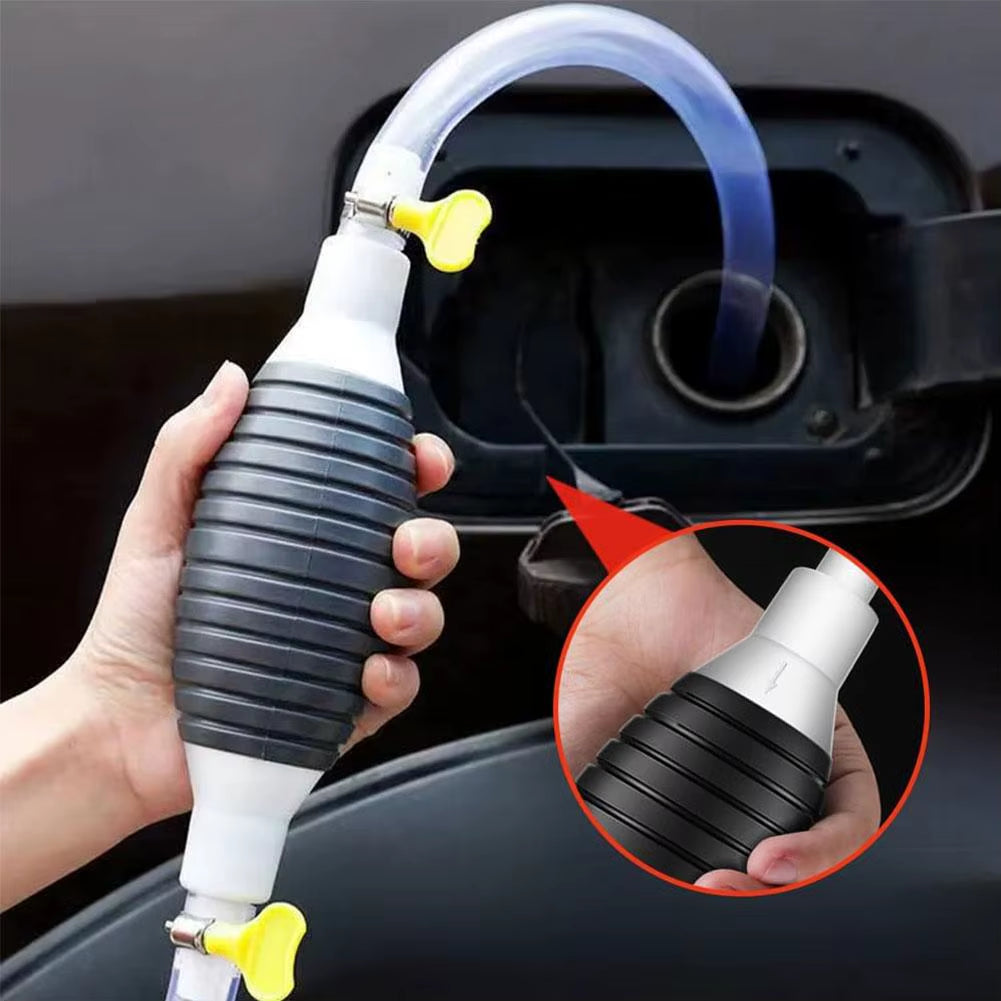 2/3/1M PVC Handy Manual Gas Oil Pump Car Fuel Pump Hand Straw Pump for Liquid Gasoline Tuning Fuel Gasoline Diesel Pump