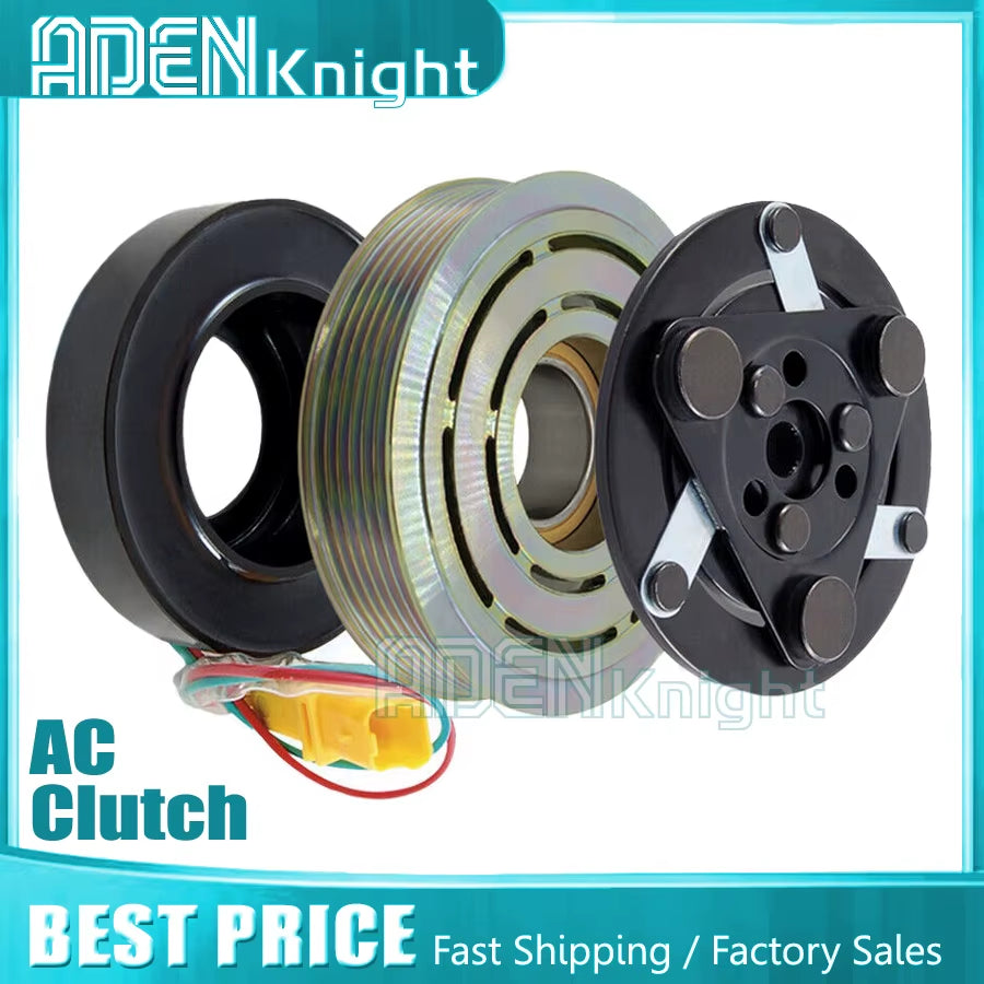 SD6V12 AC Compressor Clutch for CITROEN DS3 Picasso C3 C4 C5 C6 PEUGEOT 207 208 308 508 2010- 9672865580 9800854280 9678656080