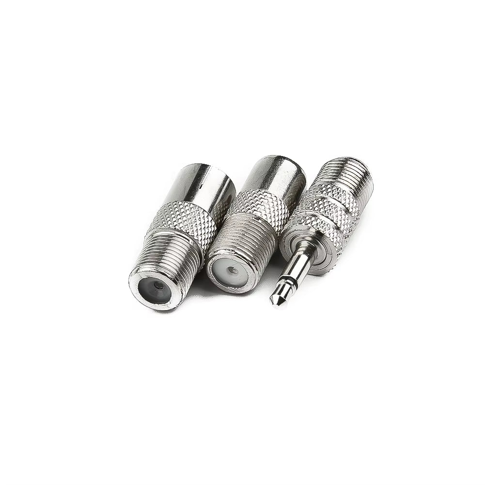 75Mm Telescopic DAB FM Radio Aerial Adaptor Hifi AV Receiver Mini Systems Aerial Antenna Length F-Male Connector Radio Accessory