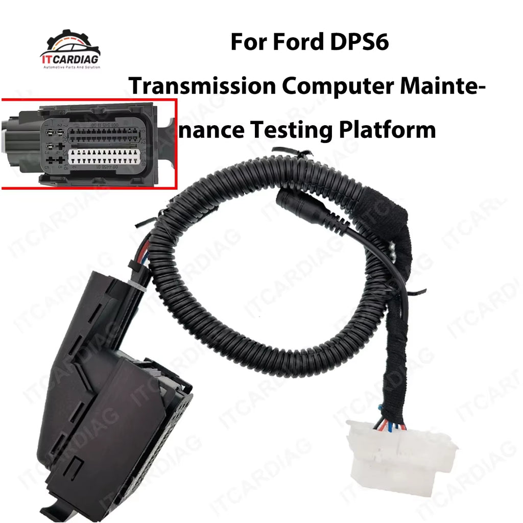 For Ford DPS6 FOCUS MONDEO Ecosport TAURUS Mustang Transmission Computer Maintenance Testing Platform Wiring Harness