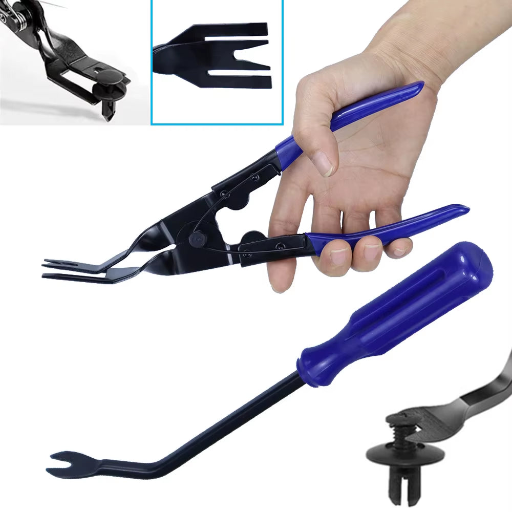 Car Door Clip Panel Trim Removal Tools Auto Audio Disassembly Kit Navigation Disassembly Installer Prying Automobile Nail Puller