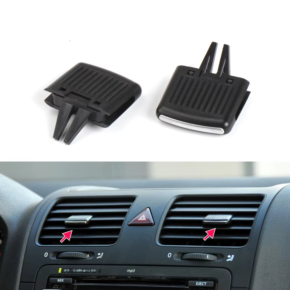 1-4PCS Adjust Clip for Car Front Dash a /C Air Conditioning Vent Outlet for VW Sagitar Jetta A5 MK5 5 R32 Rabbit 2006-2011