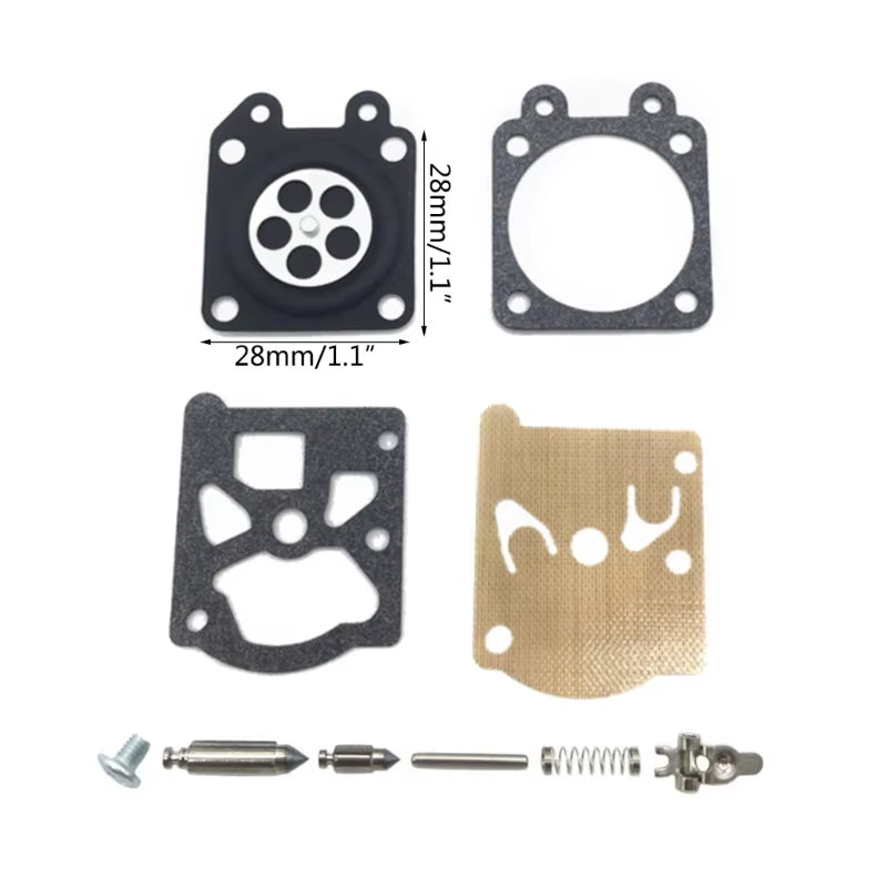 10Sets/5/1Set Carburetor Repair Gasket Kit for 025 024 026 MS210 MS230 MS250 MS240 MS260 FS85 Motorcycle Dirt Pit Bike Durable