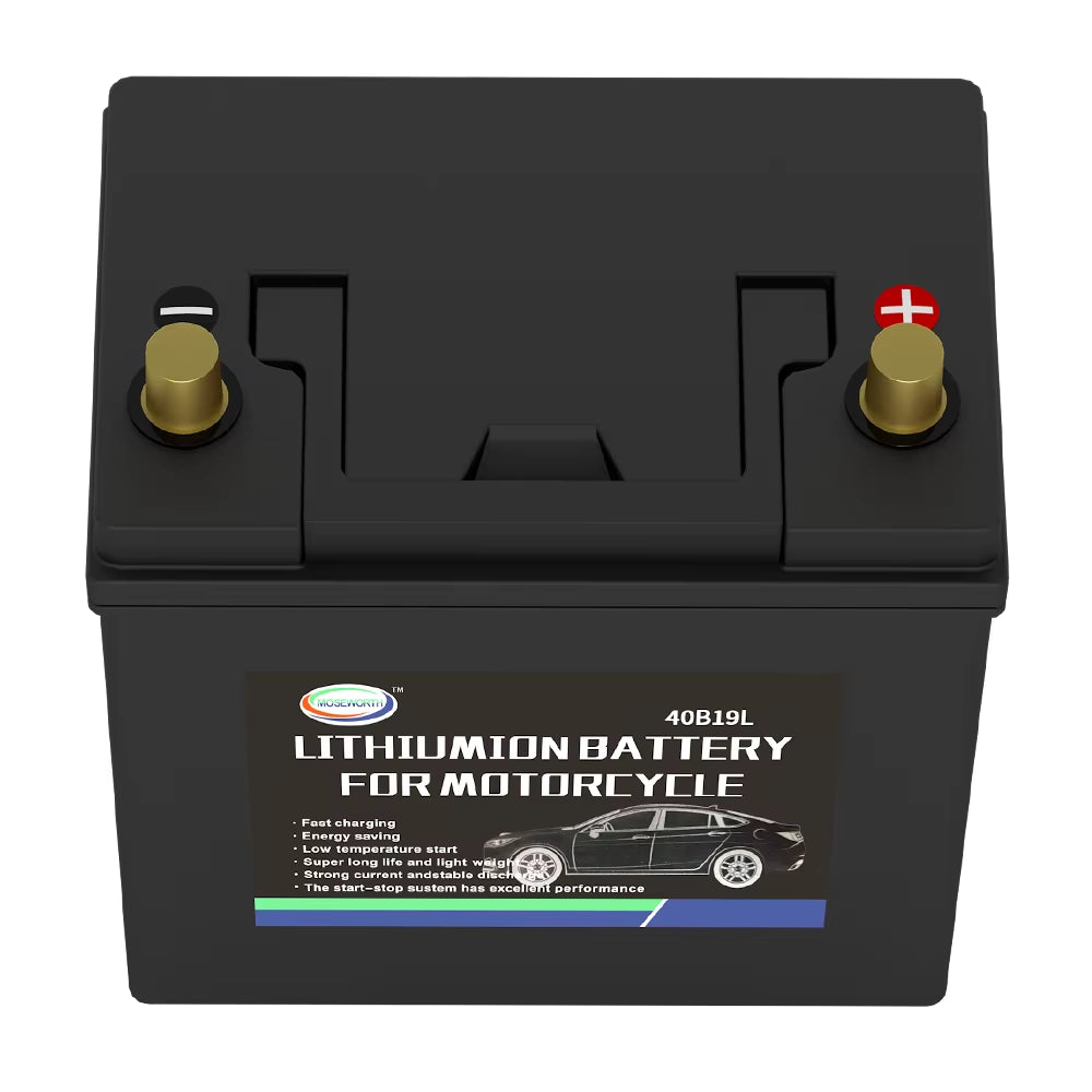 12V Lifepo4 Battery Car 20Ah 40Ah 70Ah 82Ah 100Ah 100Ah 120Ah Lithium Iron Phosphate Starting Battery Built-In BMS Jump Starter