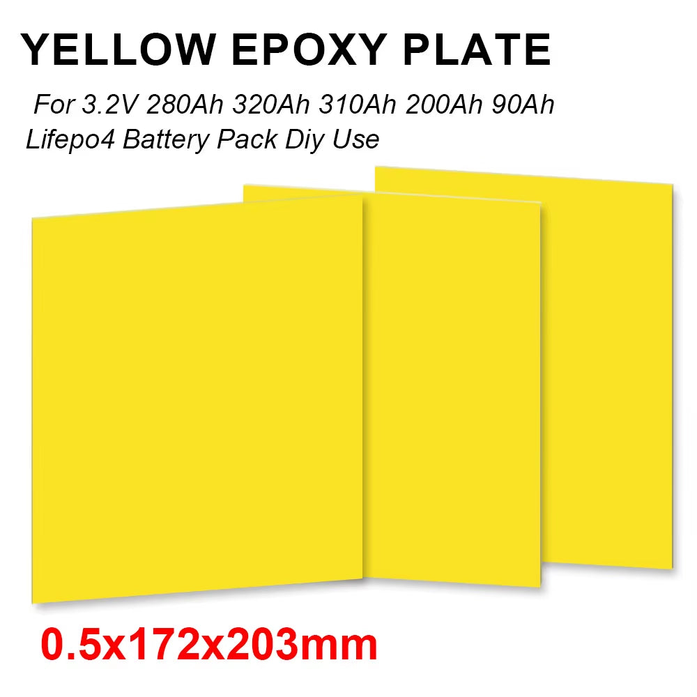 3Pcs/Set 3240 for 3.2V 280Ah 320Ah 310Ah 200Ah 90Ah Lifepo4 Battery Pack Diy Insulation Plate Epoxy Fiber Board Electric Kits