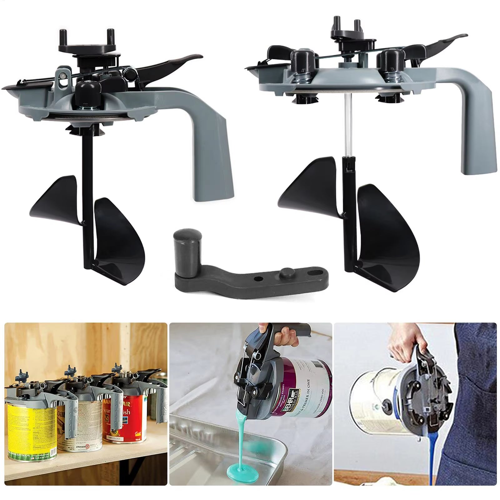 Hot 1L/4L Mixing Mate Paint Lid Paint Tank Cover Paint Color Tool Paste Cover Stirrer Universal Tool Can Encapsulation Cover