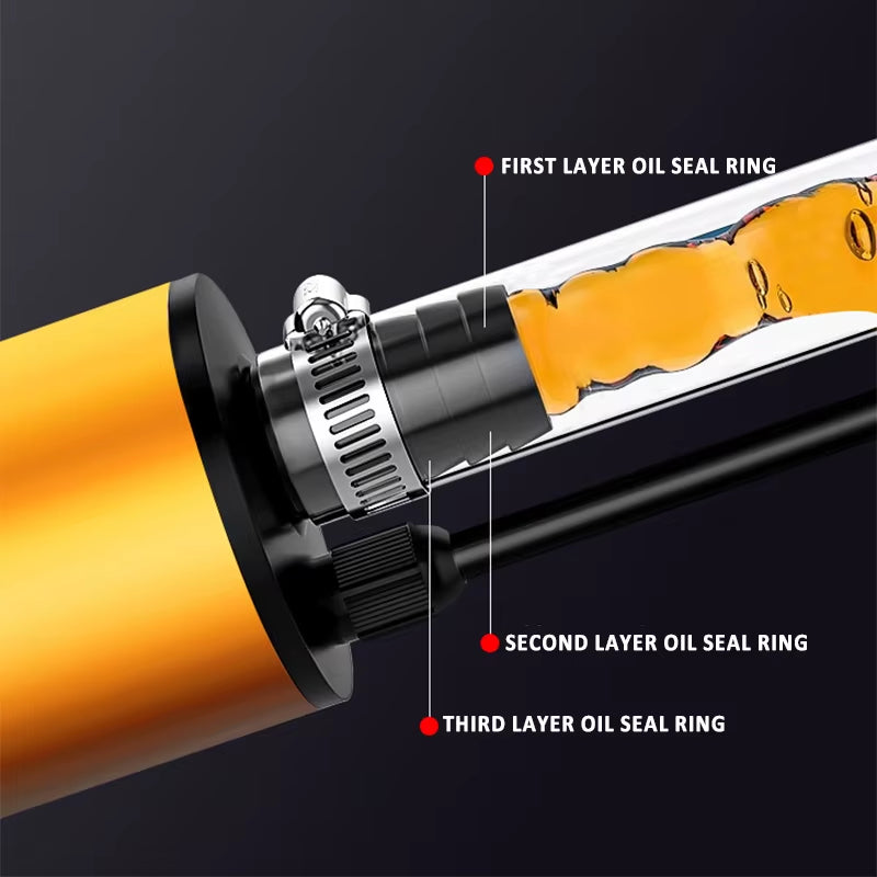 Car Electric Oil Pump Submersible Pump Portable Mini 12V 24V DC Electric Pump Aluminum Alloy Shell 12L/Min Fuel Transfer Pump