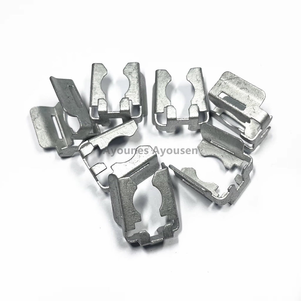 10Pieces Auto Parts Fuel Injector Metal Fastener Clips Rail Clip (MC502)