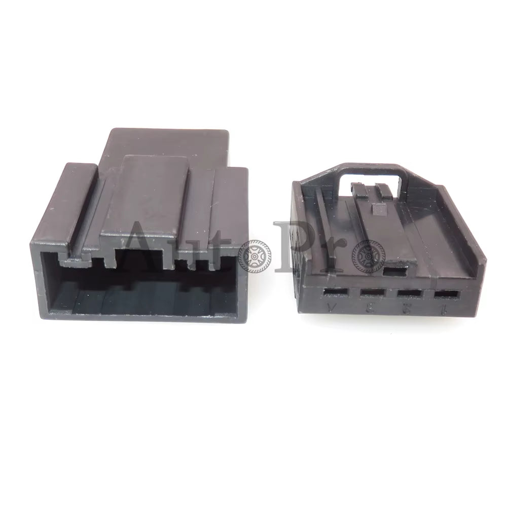 1 Set 4 Hole 1719093-1 1719093-3B AC Assembly Car Plastic Housing Unsealed Connectors Auto WOOFER Wiring Harness Socket for BWM