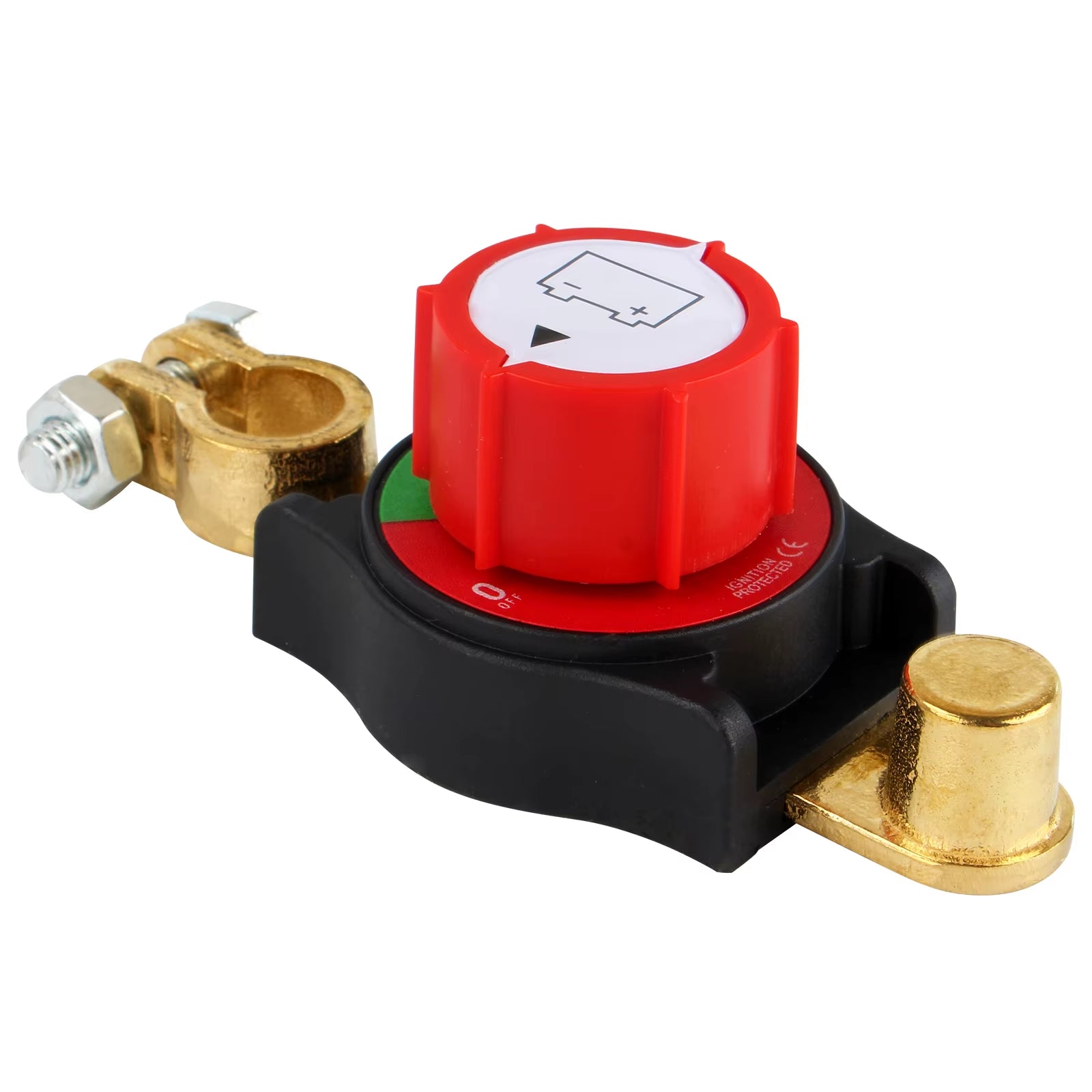 12-48V Top Pillar Battery Disconnect Switch, Used as a Disconnect Isolator (Negative Pole, On/Off) for Cars, Rvs, Boats