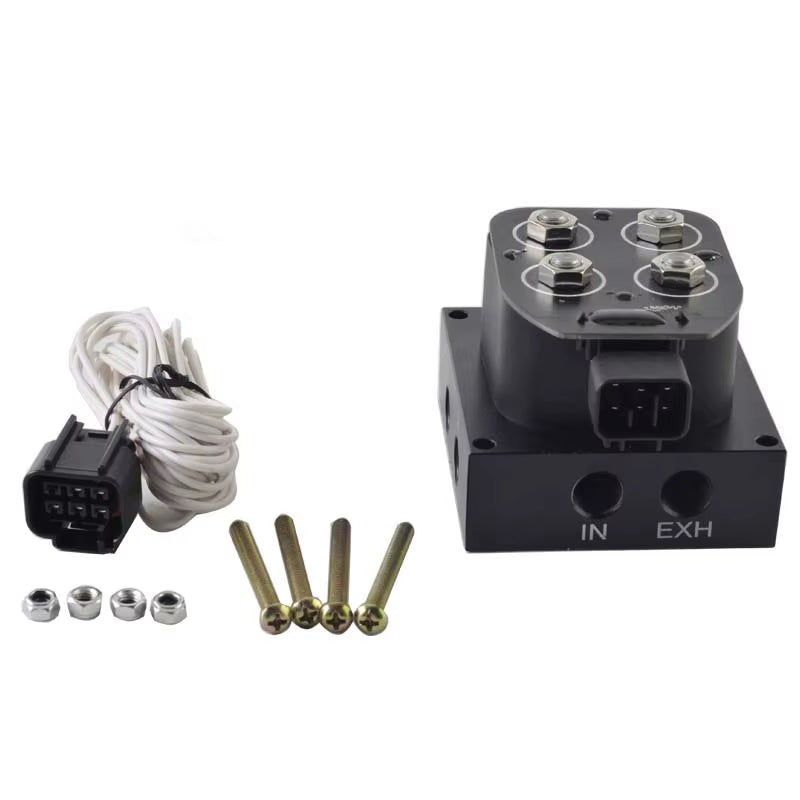 Auto/Motorcycle 12V Solenoid Valve Air Ride Suspension Manifold Valve Pneumatic Shock Absorber VU2 Solenoid Valve Kit