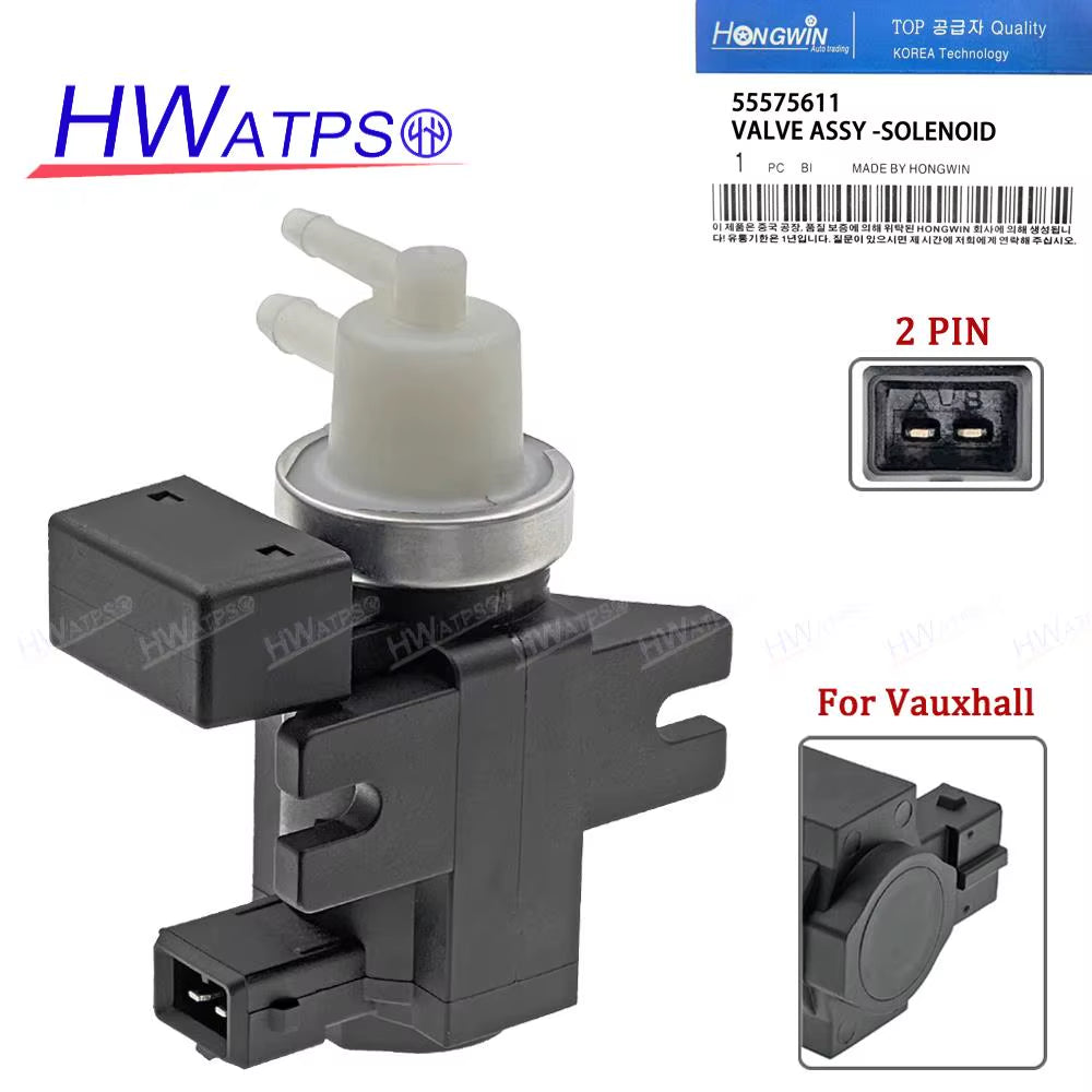 55575611 Turbocharge Boost Converter Solenoid Valve 55573362 55579900 for Vauxhall Astra H J 1.3 / Opel Cascada Insignia a 2.0