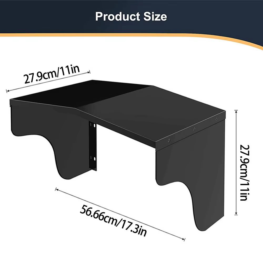 Aluminum Charging Station Protective Roof Rain Cover for Car Charging Port Electrical Outlet Cover Wall Mount Cover Kit