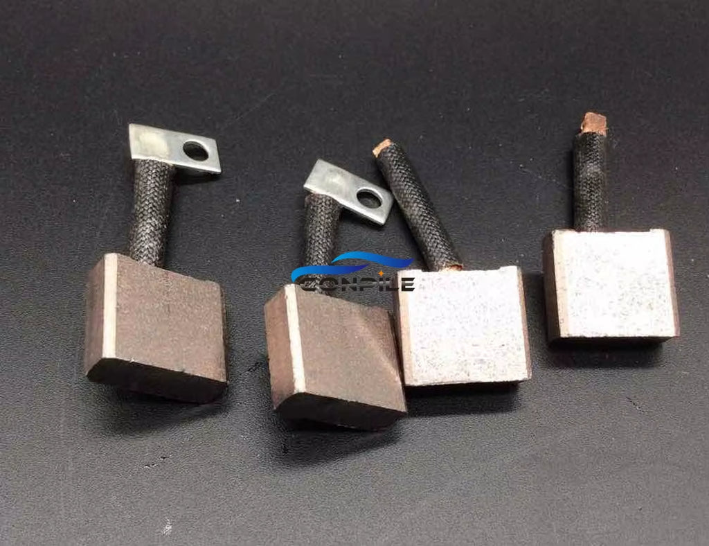 4Pcs 2519 12V Carbon Brush Agricultural Car Starter Motor Carbon Brush 7X19X17Mm