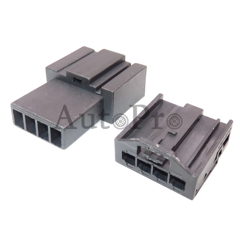 1 Set 4 Hole 1719093-1 1719093-3B AC Assembly Car Plastic Housing Unsealed Connectors Auto WOOFER Wiring Harness Socket for BWM