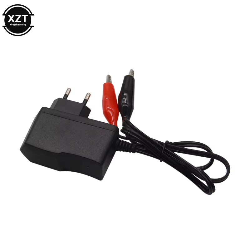 Universal Automatic 6V 1A Battery Charger for Baby Buggy Children Toy Car Motorcycle Lead Acid Sealed Batteries EU/US Plug