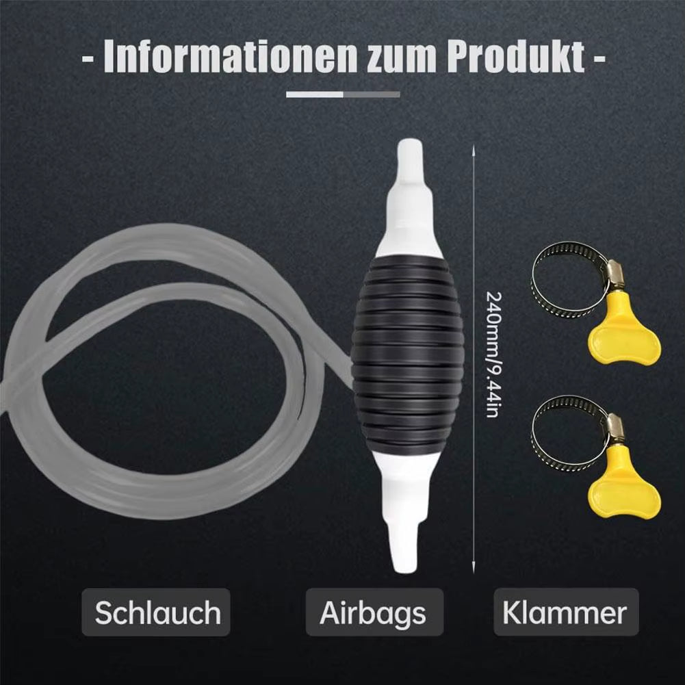 2/3/1M PVC Handy Manual Gas Oil Pump Car Fuel Pump Hand Straw Pump for Liquid Gasoline Tuning Fuel Gasoline Diesel Pump