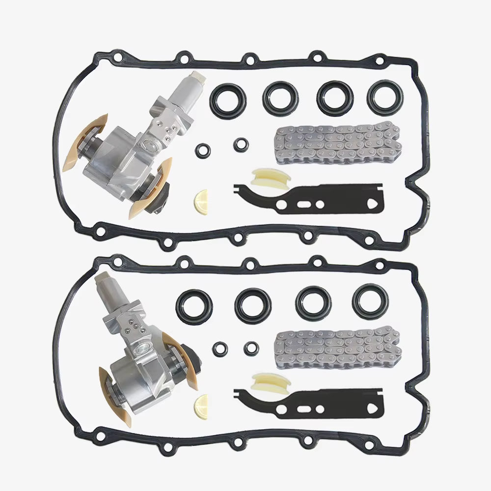 AP01 Pair Timing Chain Tensioner Kit for Audi A6 A8 RS6 S6 S8 VW Phaeton Touareg V8 4.2L 077109087P 077109088P 077 109 087 P