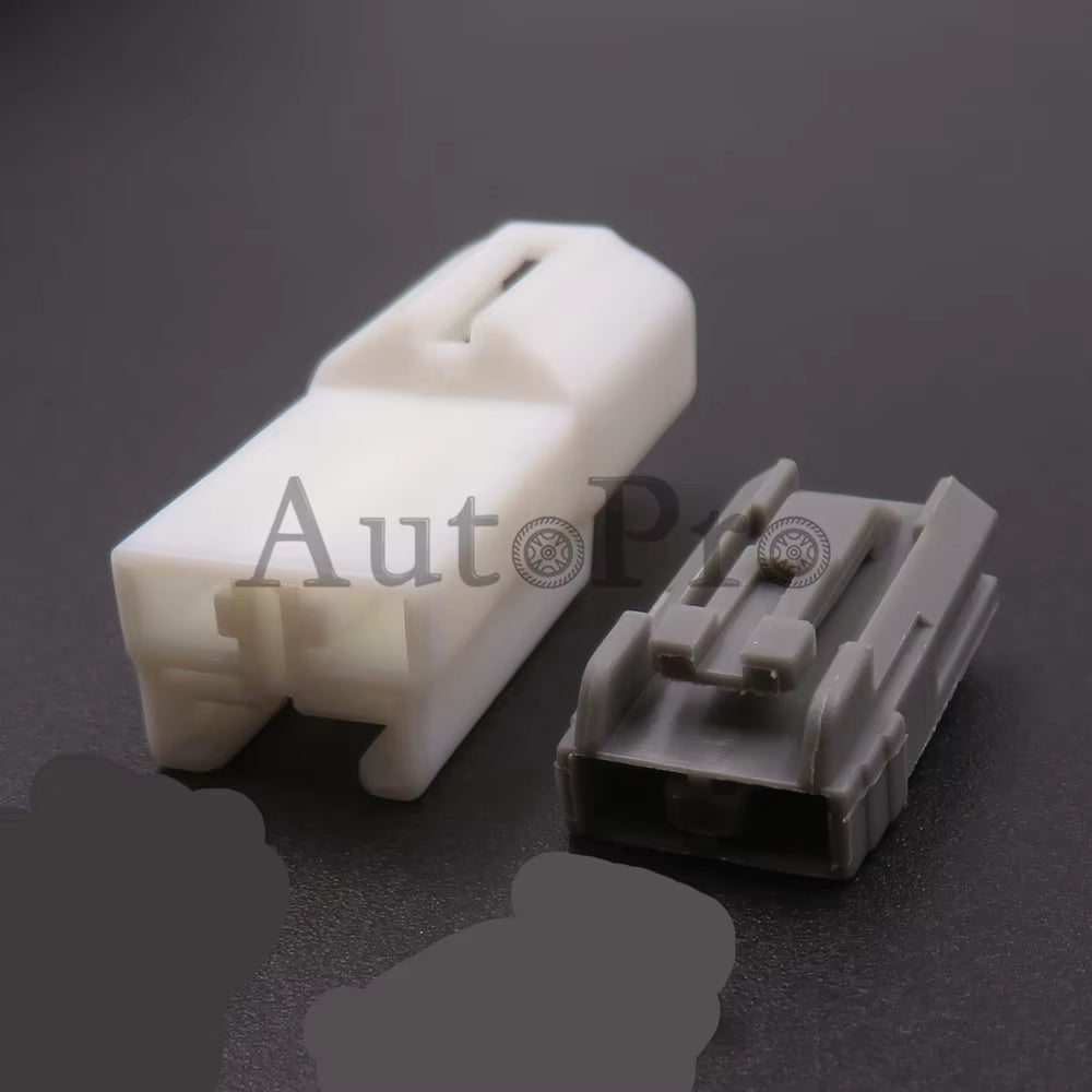 1 Set 2 Hole 7283-8123-40 AC Assembly Car High Brake Light Unsealed Socket Auto Male Female Docking Plug for Toyota MG610850-4