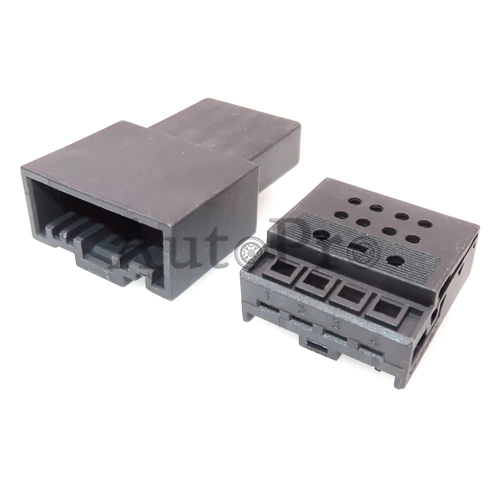 1 Set 4 Hole 1719093-1 1719093-3B AC Assembly Car Plastic Housing Unsealed Connectors Auto WOOFER Wiring Harness Socket for BWM