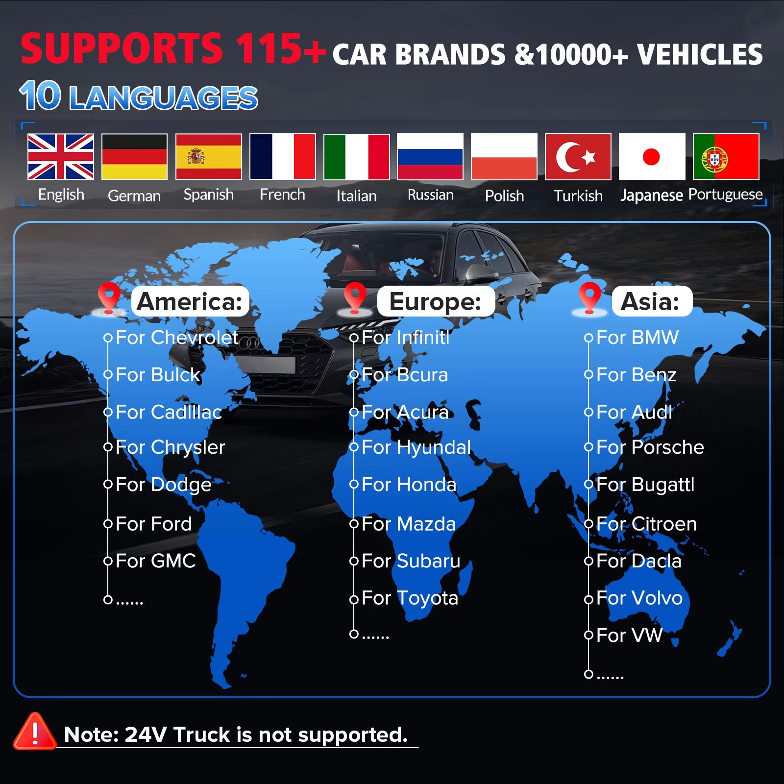 Ediag Hot Version Full System Diagnostic Tool OBD2 Scanner 16 Resets ECU Coding Bi-Directional PK THINKCAR Thinkdiag