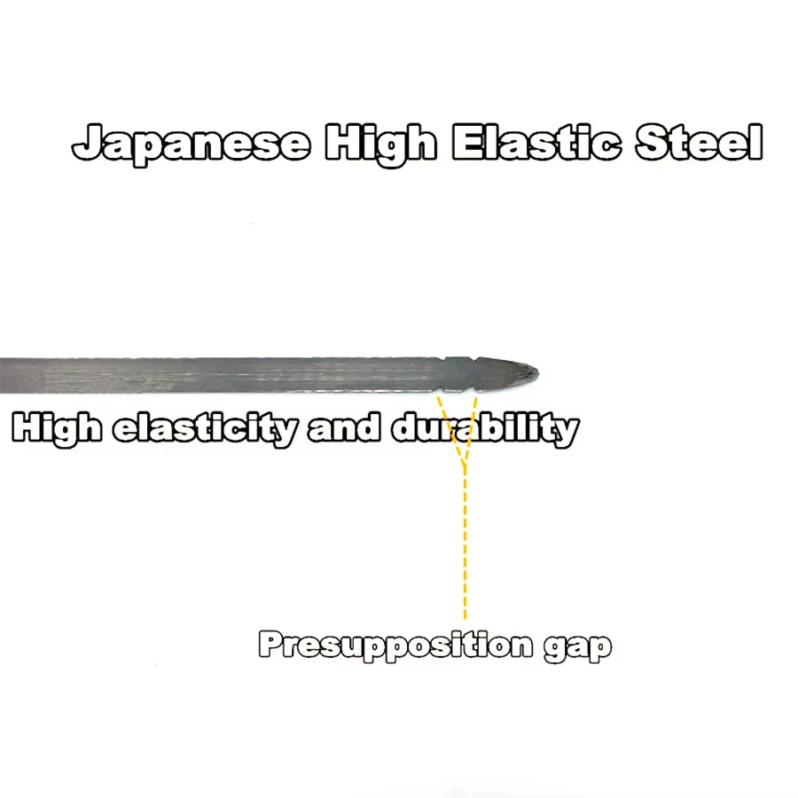 8Mmx4Mm Aluminum Radiator Rust Cleaner Tool Steel Strip for Repairing Radiator