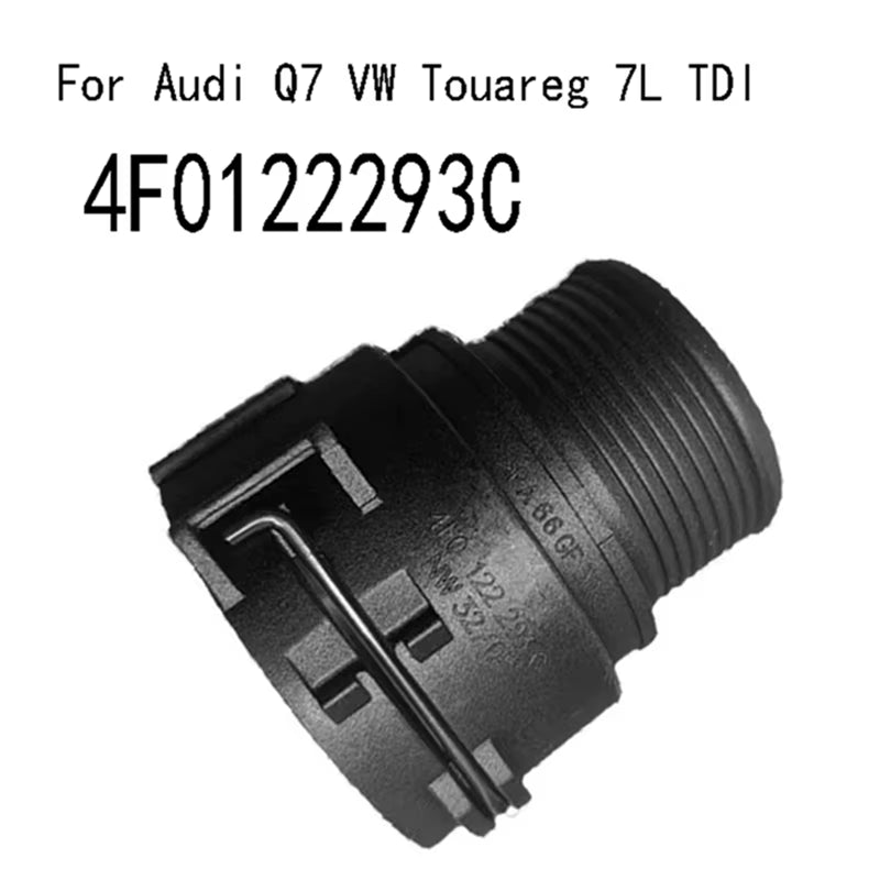 New Car Cooling Water Hose Connector Upper Pipe Radiator Adapter for Q7 VW Touareg 7L TDI 4F0122293C