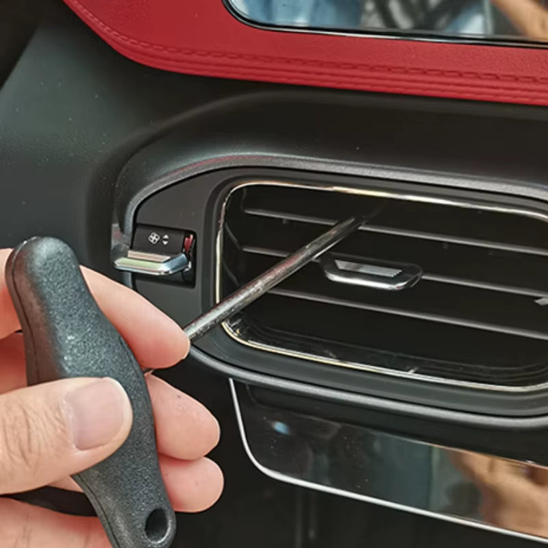 1Pc T-Handle Tools Detachable Hook and Air Conditioning Port Cleaning Tools for Dismantling Instrument Cluster Extractors