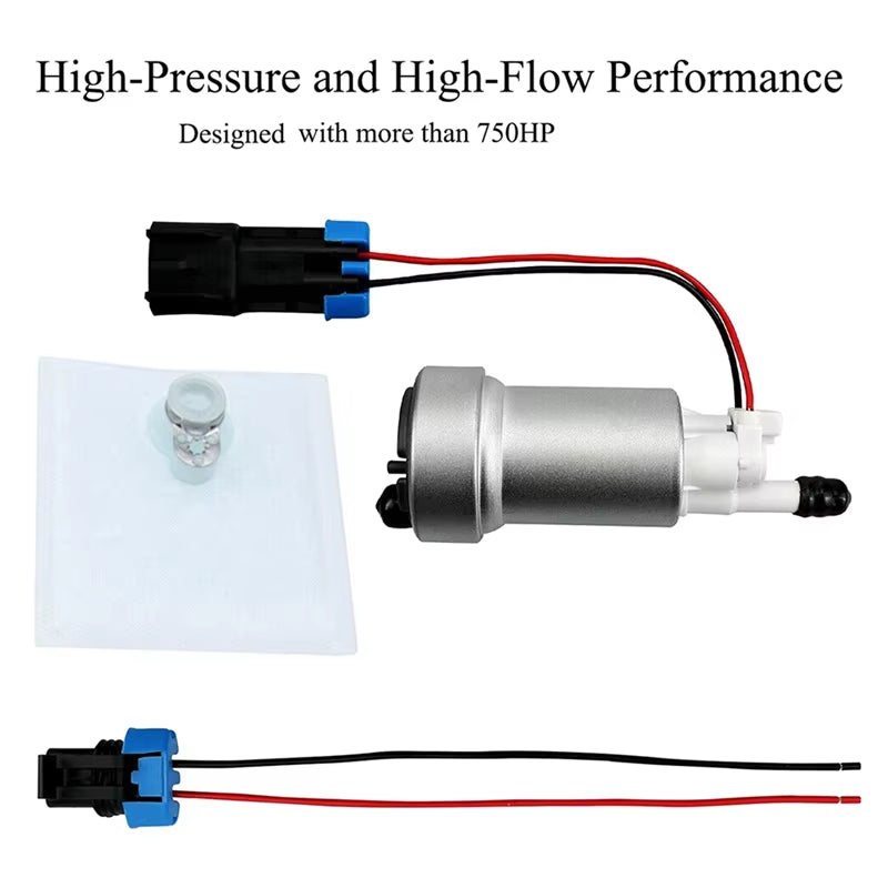 Stylish 535Lph F90000295 Fuel Pump & 400-1168 Install Kit E85