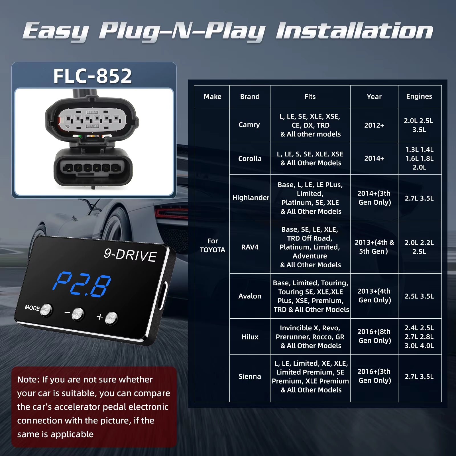 Racing Accelerator Car Booster Throttle Response Controller Shift Power Delay Pedal for Dodge RAM 1500 2019 2020 for NISSAN