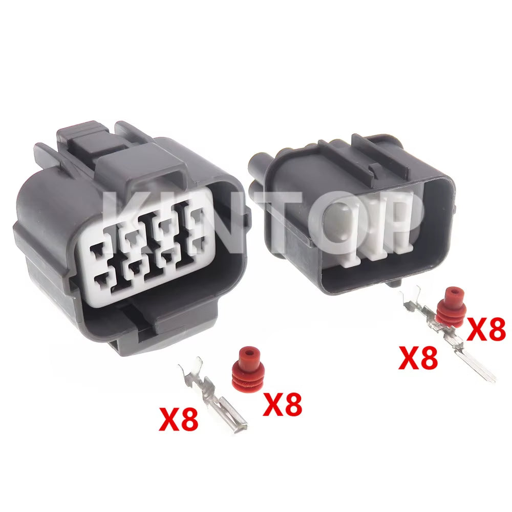 1 Set 8 Pins 6181-0075 Auto Ignition Module Transmission Plug for Honda AC Assembly 6189-0134 Car A/F Ratio Sensor Wiring Socket