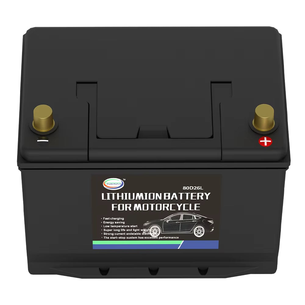 12V Lifepo4 Battery Car 20Ah 40Ah 70Ah 82Ah 100Ah 100Ah 120Ah Lithium Iron Phosphate Starting Battery Built-In BMS Jump Starter