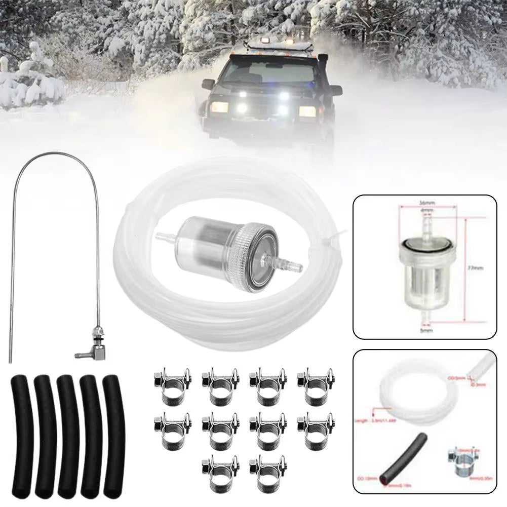 Fuel Tank Standpipe Kit Replaceable Parking Heater Fuel Line Kit for Eberspacher/ Webasto Heater Diesel Hose Clip