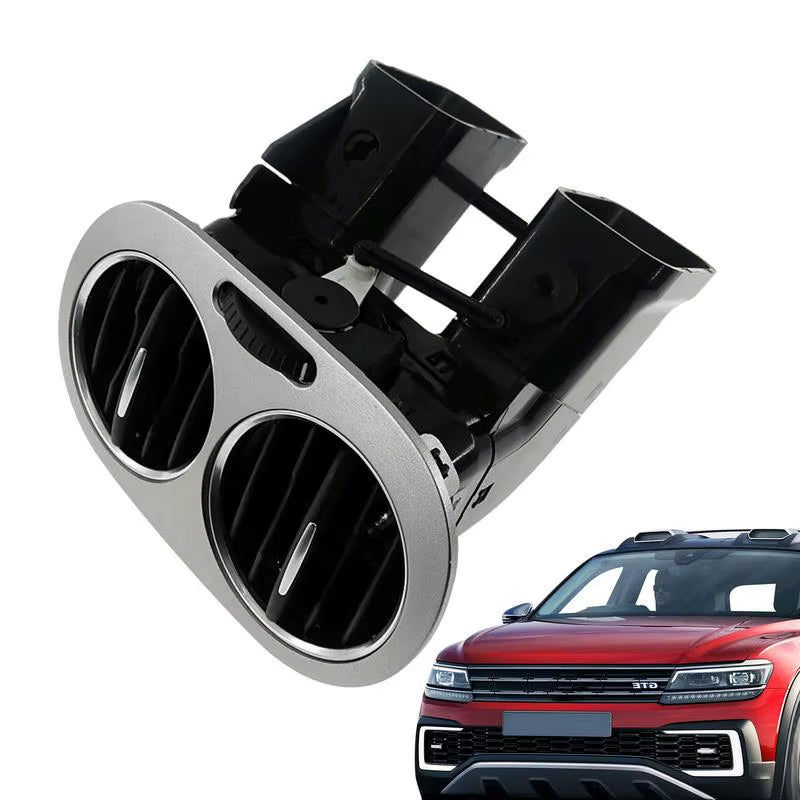 For Volkswagentiguan 2010 2011 2012 2013 2014 2015 2016 Car Air Outlet Assembly behind Armrest Box Rear Seat Air Outlet Panel