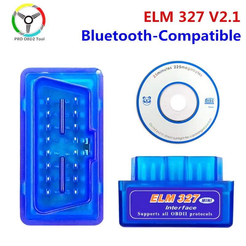 Bluetooth ELM327 V2.1 V1.5 Auto OBD Scanner Code Reader Tool Car Diagnostic Tool Super MINI ELM 327 for Android