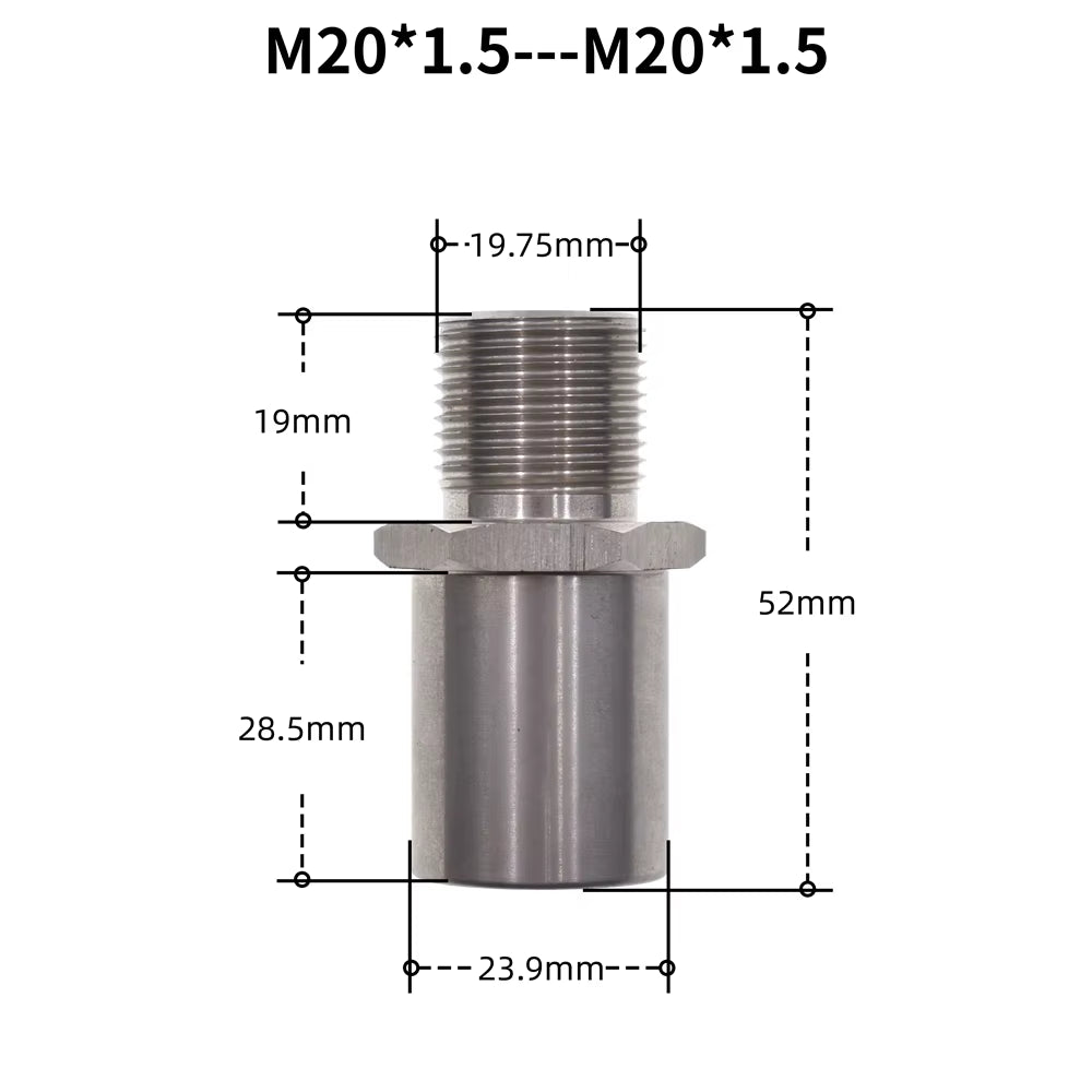 SK Oil Cooler Filter Sandwich Plate Adapter Sensor Fastening Screws M18*1.5 3/4-16 UNF M20*1.5 M22*1.5 Stainless Steel Screw Rod
