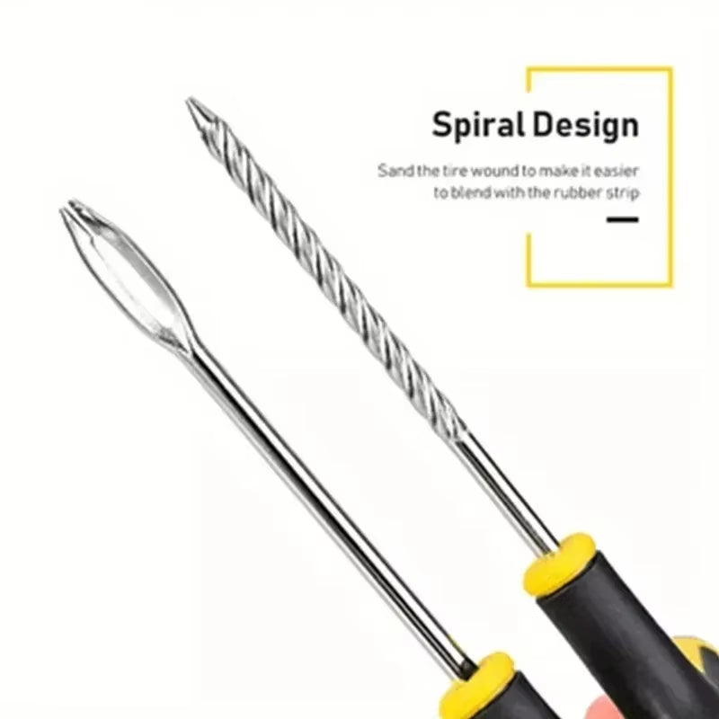 Car Tire Repair Kit Practical Tools Durable Tire Strips Super Glue Included Auto Emergency Repair Kit Optional With/Without Glue