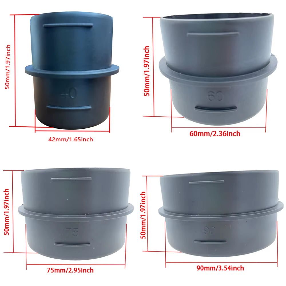 75Mm/2.95Inch Car Heater Duct Joiner Pipe Air Parking Heater Hose Line Connector for Webasto Eberspacher Ducting Connect