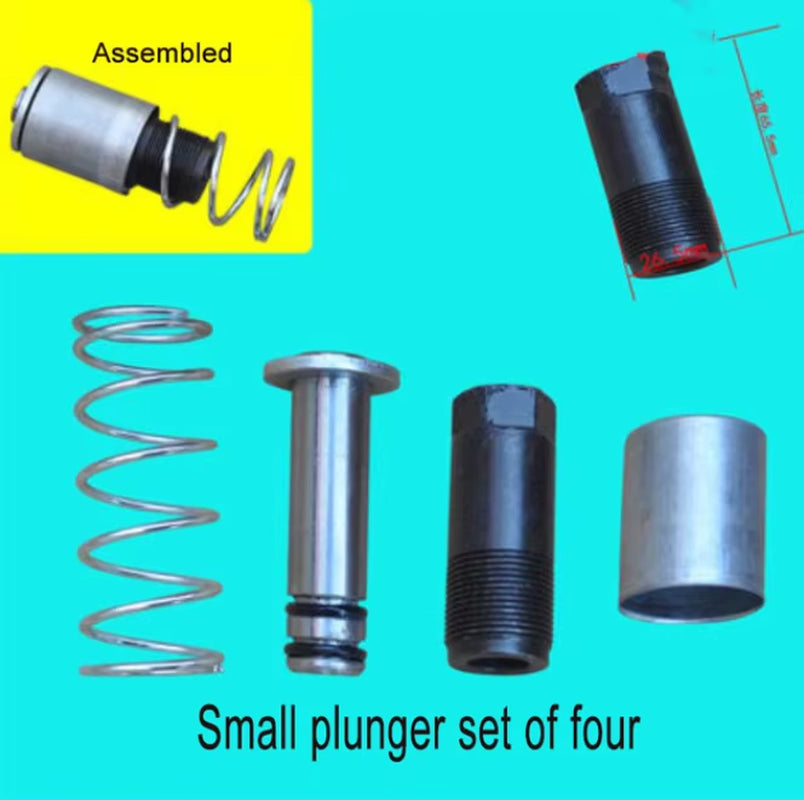Jack Plunger Kit Horizontal Double Pump 3 Tons with Spring Jack Spare Parts Auto Repair Tools