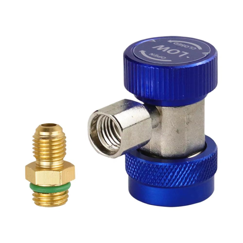 Fluorine Adjustable Quick Connector R134A for Automotive Air Conditioning Liquid High and Low Pressure Refrigerant Conversion