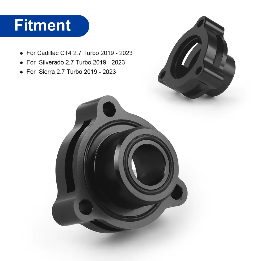 Turbo Blow off Valve Adapter BOV for Ecoboost 2.3L 2.7L 3.0L for GM Vehicles with 2.7L Turbocharge for Ford for Chevrolet