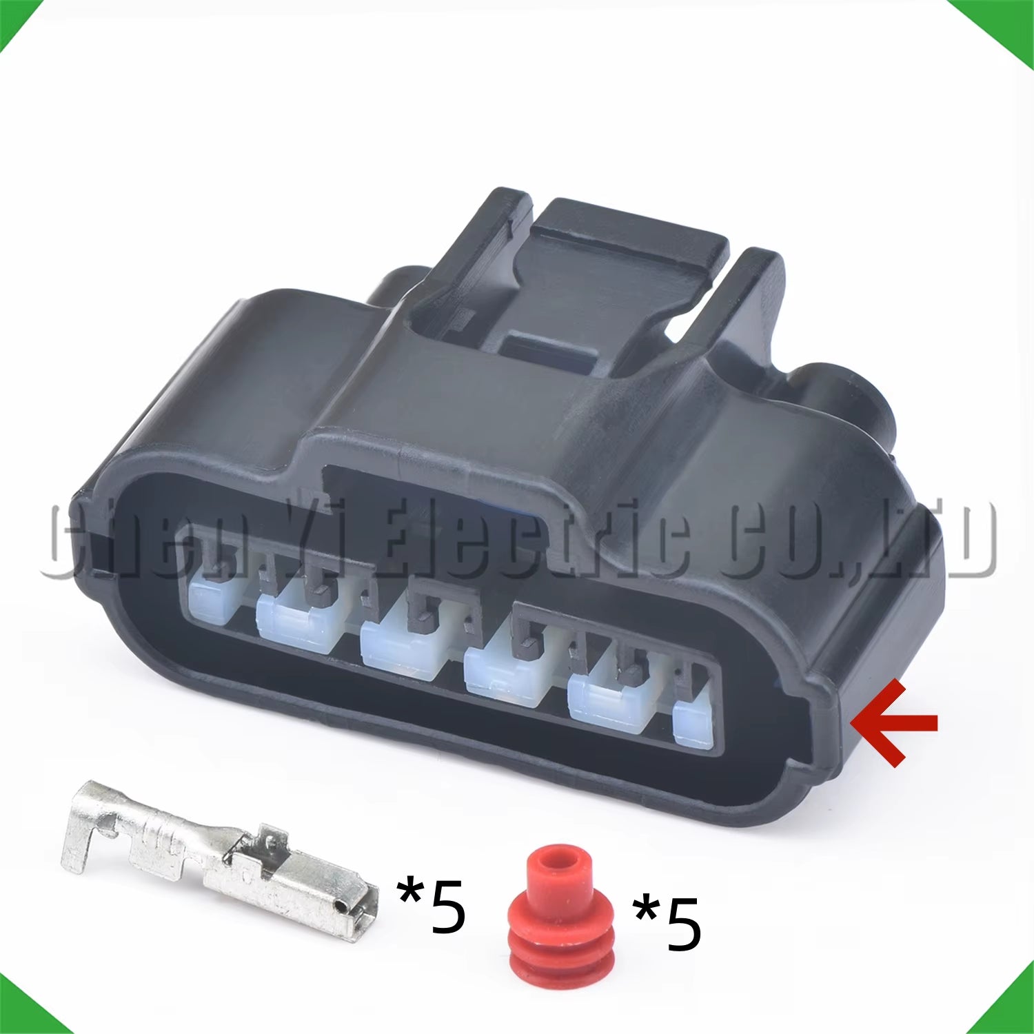 5 Pin Auto Igniter Connector Pedal Air Flow Meter Wire Harness Plug 7283-1056-30 90980-11232 7283-1057-30 MG640945-5 90980-11024