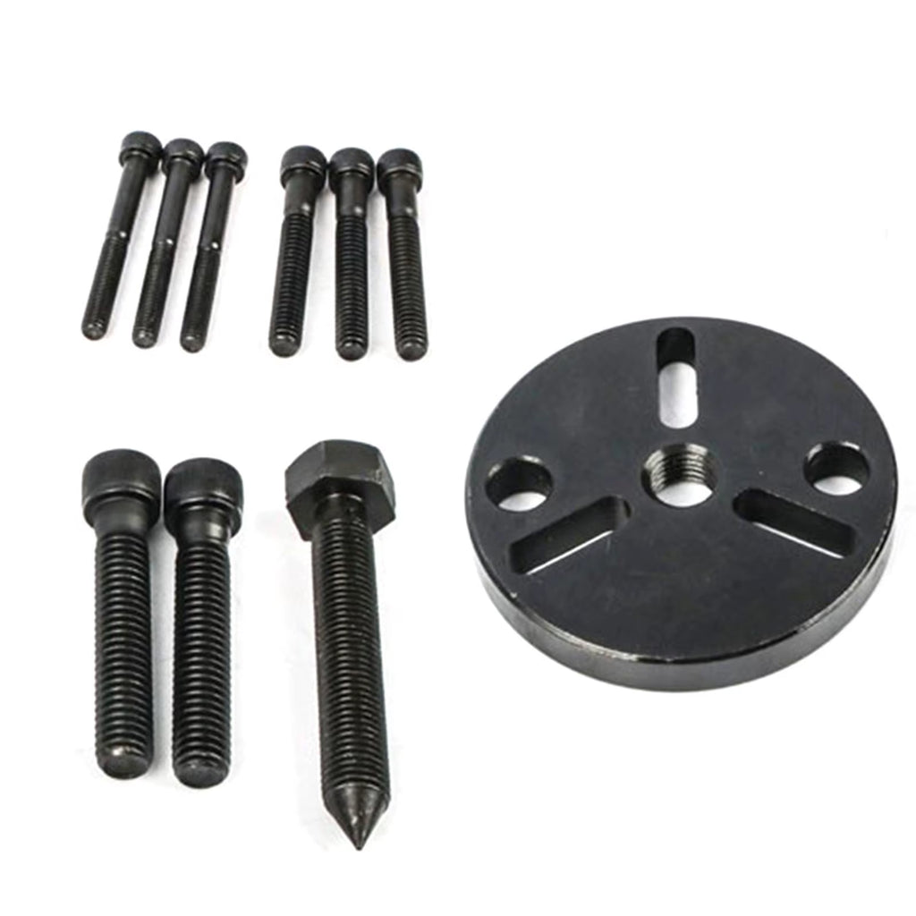 Car Air Conditioning Repair Tool Adjusting Screw Repair Tool Steel Durable Compressor Clutch Remover Kit Fit for Various Cars