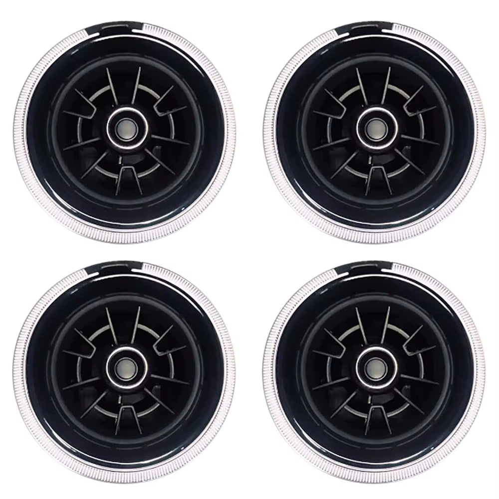 K-Car Widanfolly Red Dashboard Air Vent Conditioner Outlet Replacement Decorative for Audi A3 2017 2018