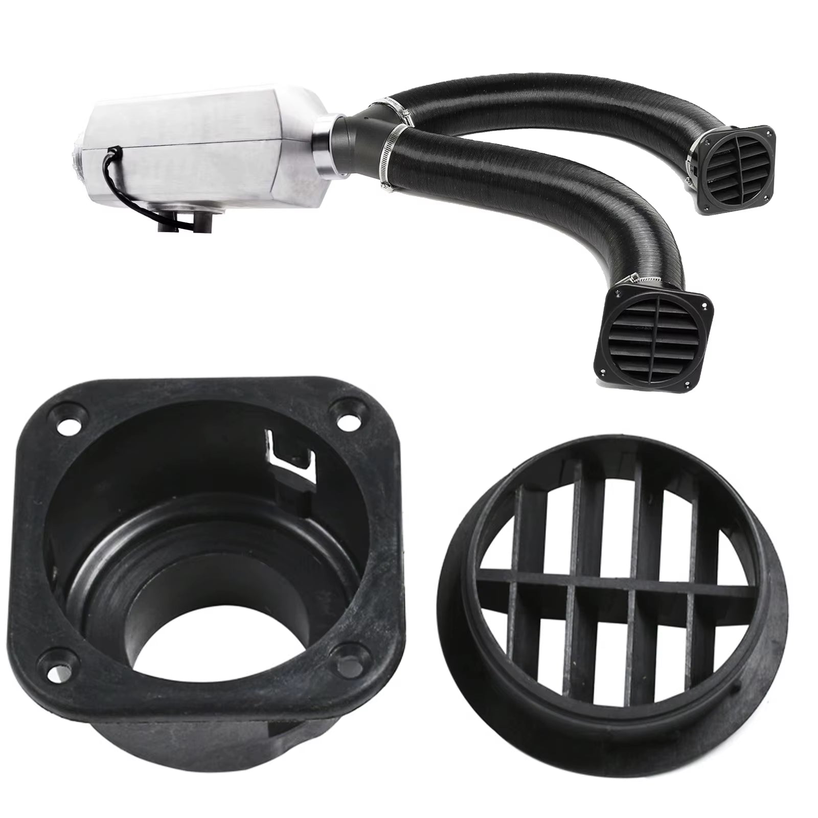 40/60/75Mm RV Bus Car Dashboard Air Vent Conditioning Outlet for Eberspacher Webasto Propex Exhaust Grille Ventilation Heaters
