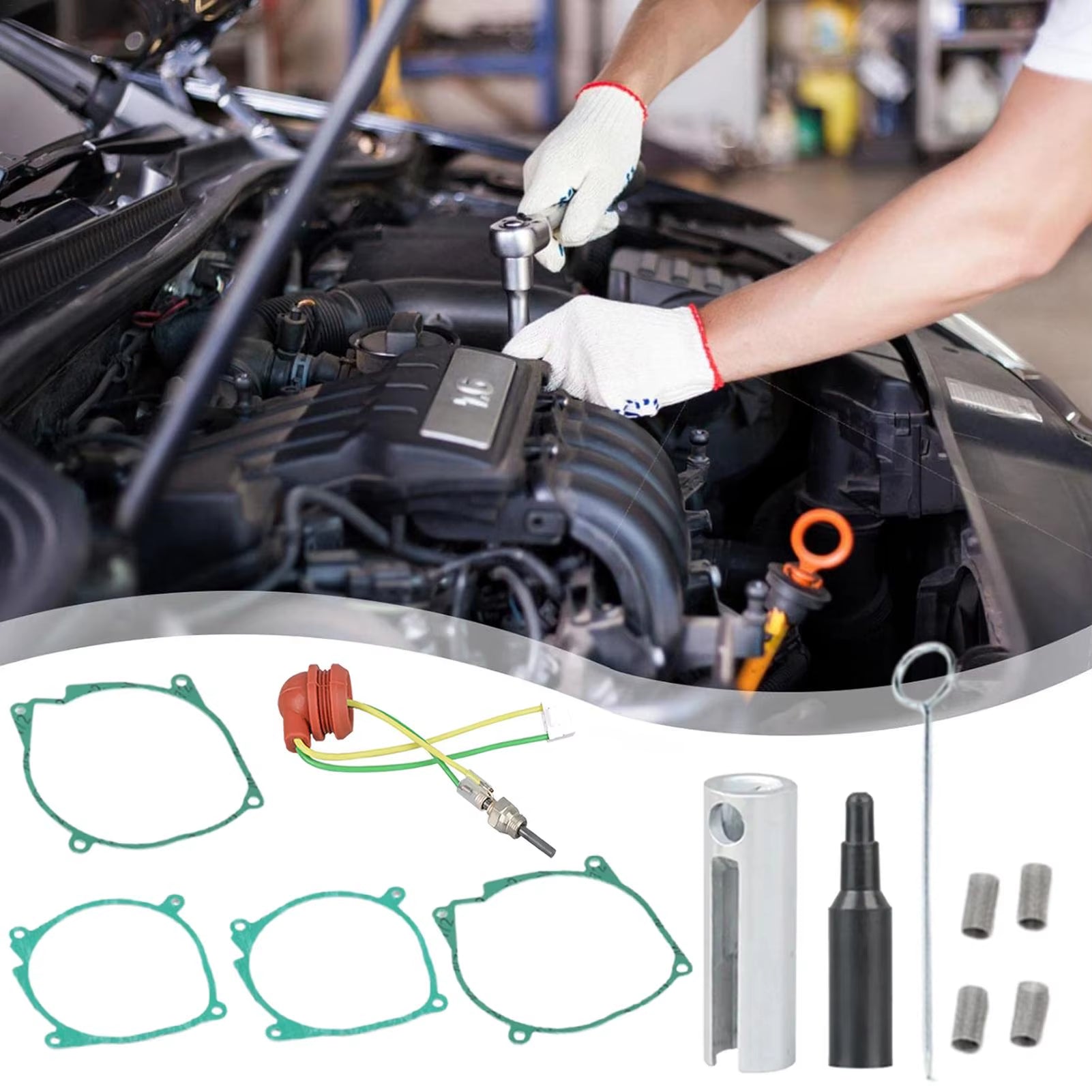 5KW 2KW Parking Heater Ceramic Glow Plug 12V Fast Heating Replacement Part for Webasto for Eberspacher Diesel Air Heater Repair